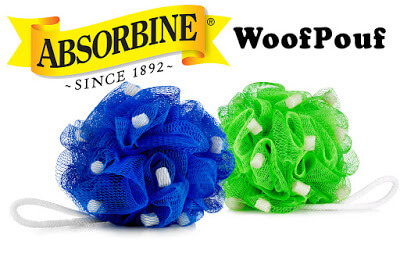 Image of Absorbine WoofPouf Since 1892 Bath Pouf for Dogs